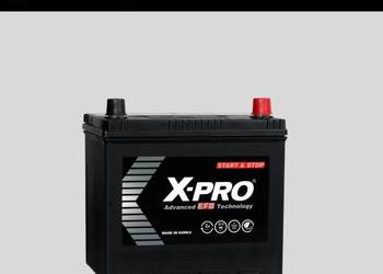 Akumulator X-PRO EFB 65Ah 670A EN Japan Prawy Plus Dostawa Akumulator X-PRO EFB 65Ah 670A EN Japan Prawy Plus Dostawa