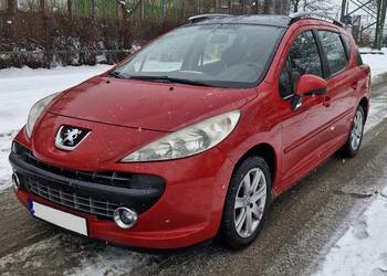 Peugeot 207 SW 1,6HDI 2009r / URBAN MOVE / klimatyzacja / panorama