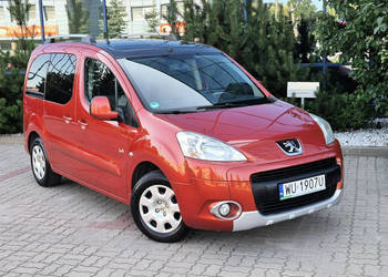 Peugeot Partner Tepee Family * GWARANCJA * 1.6 benzyna * 4 szyberdachy * w…