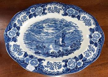 Patera, owalna. Półmisek. Loch of Scotland England.  Cena 165 zł.  Wymiary