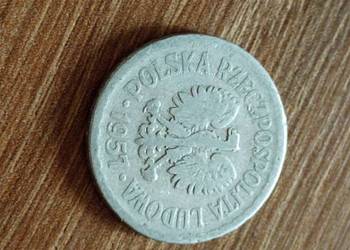 sprzedam drugie 1 zl 1957 r