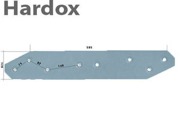 Płoza długa HARDOX 3411870/P WS2AR części do pługa LEMKEN