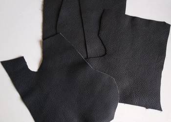 Skóra (220 g) Licowa Włoska 5 kawałków Czarny