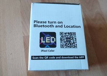 panel matryca LED sterowana przez aplikację mobilną iPixel Color