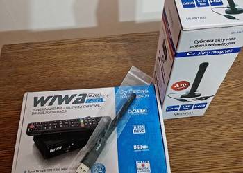 Dekoder DVB-T 2 + Antena Mistral USB+Wifi