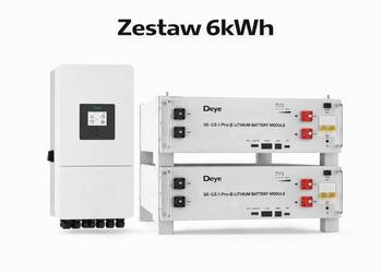 Zestaw Magazyn + Inwerter LV (6 kW + 10.24 kWh)