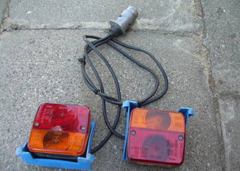 Lampy tylne do przyczepy lawety