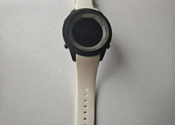 Zegarek Kenneth Cole Reaction, biały pasek, sportowy, cyfrowy