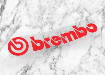 Naklejka BREMBO 15 x 3 cm hamulce brake zaciski