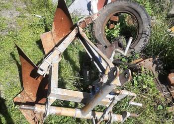 Pług 2 skibowy do traktorka ogrodniczego iseki sam składak