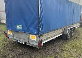 Przyczepa 6m plandeka 2000 dmc
