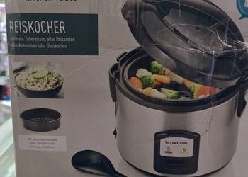 Ryżowar Silvercrest SRK 400 D2 z miarką i łyżką