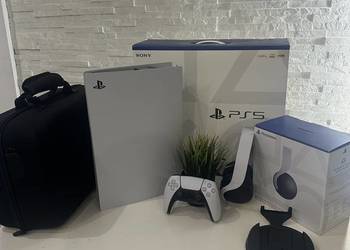 Konsola PS5 Zestaw (PlayStation + Pad + słuchawki + torba)