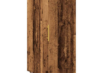 Szafka stare drewno 345x34x90 cm materiał drewnopochodny WM-857183