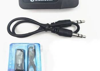 Adapter Bluetooth AUX pod smartfona Odbiornik Dźwięku Jack 3,5mm