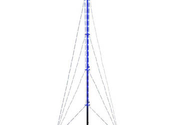 Lampki choinkowe 363 niebieskich LED 182 cm WM-4016410