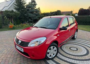 Dacia Sandero I 1.4 BEZWYPADKOWY, BEZ KOROZJI, PO OBSŁUDZE NOWY ROZRZĄD !