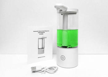 Automatyczny dozownik płynu/szamponu/mydła [430 ml, USB-C, 1500 mAh]