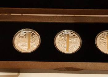 Kolekcja srebro 999 zestaw