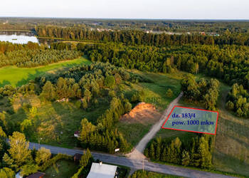 Działka budowlana nad jeziorem k/Augustowa