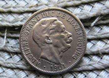 Luksemburg 10 Centimes 1901r