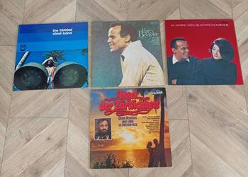 Zestaw 4 płyt winylowych LP – Harry Belafonte, Demis Roussos, Calypso Folk