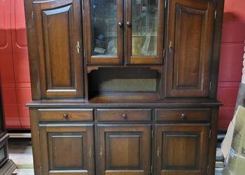 Kredens holenderski. Dębowy