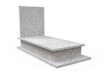 Tani Nagrobek Granitowy 180 x 80 cm Pomnik Budżetowy Porządny Piękny Szary…