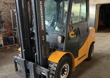 Wózek widłowy gazowy (LPG) Jungheinrich TFG 550s STAN IDEALNY