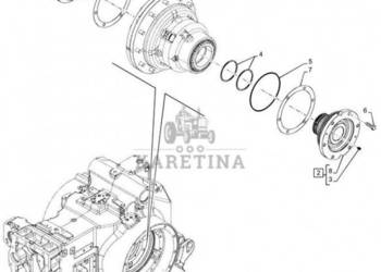 New Holland T6070 Wspornik 47136375
