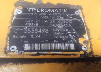 Pompa Hydromatik A4V71DA 2.0 na części .