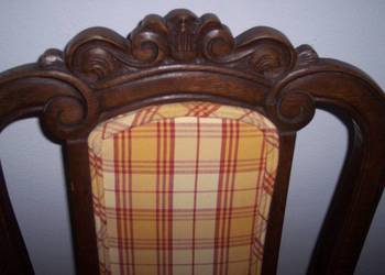 Krzesła dębowe,7szt.antyki ,secesja.lata 1920.