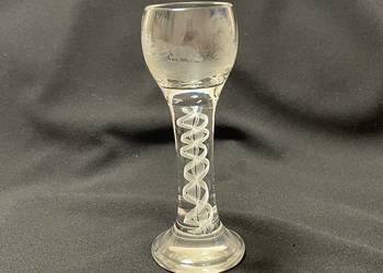 Kielich kieliszek Dzik Huta Szkła Józefina Josephinenhutte S.Haertel
