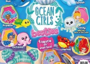 Zasyp do automatów: OCEAN GIRLS BESTIES – 50mm (100 szt.)