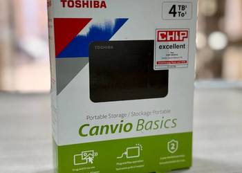 Dysk zewnętrzny HDD Toshiba Canvio Basics 4TB