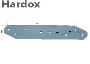 Płoza długa HARDOX 3411871/L WS2AL części do pługa LEMKEN