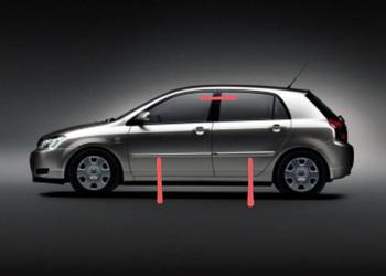 Słupek środkowy prawy lewy Toyota Corolla e12 HB