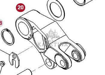 Valtra S274 S294 S324 S394 Fendt S927 S930 S933 S939 Ramię Podnośnika 9038…