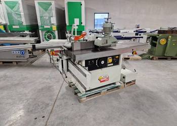 Frezarka dolnowrzecionowa SAC z wózkiem, frezarka z posuwem