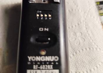 YONGNUO Digital RF-602RX   pilot do wyzwalania lampy błyskowej