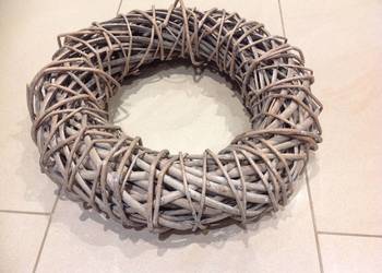 Wianek Ratanowy Wiklinowy Duży