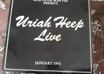 z klasyki hard rocka URIAH HEEP Live 1973,orginał 2 LP,