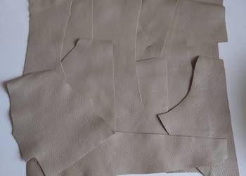 Skóra (322 g) Licowa Włoska średnie i małe kawałki Brązowy Jasny