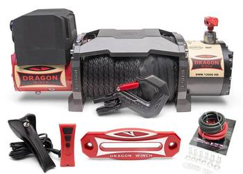 Wyciągarka Dragon Winch Maverick DWM 13000 HD  Lina Syntetyczna  12V