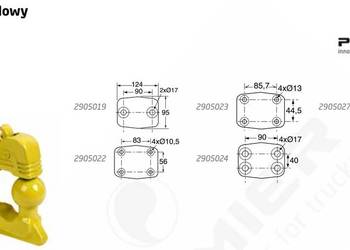 Zaczep kulowo - szczękowy Pommier