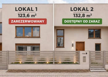 Mieszkanie dwupoziomowe z ogródkiem, centrum Kęt