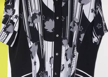 XXXL Elegancka rozpinana nienoszona bluzka Butik (produkt polski)