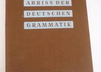 ABRISS DER DEUTSCHEN GRAMMATIK