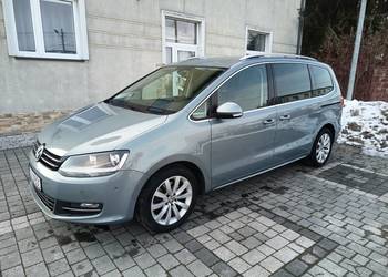 VW Sharan II, 140KM, Alcantara, 7os.