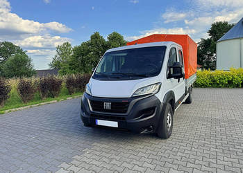 Fiat Ducato Lift 2,2 MJT 160KM Doka 7 osób Klima Navi Paka Skrzynia 3,2m